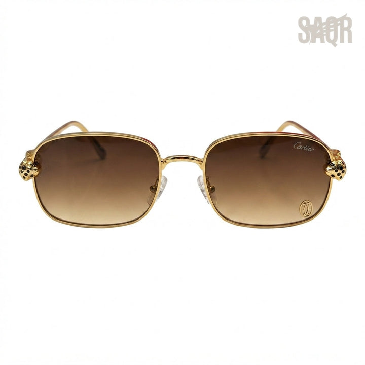 Cartier Sunglasses Panthère Brown Gradient - View 1