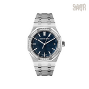 Audemars Piguet Royal Oak – Silver & Royal Blue - View 1