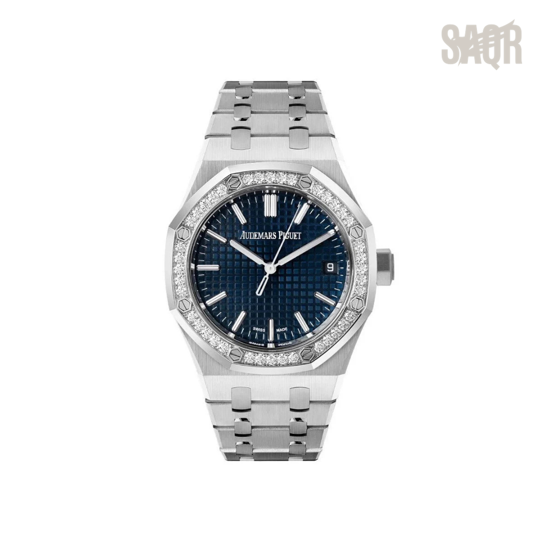 Audemars Piguet Royal Oak – Silver & Royal Blue - View 1