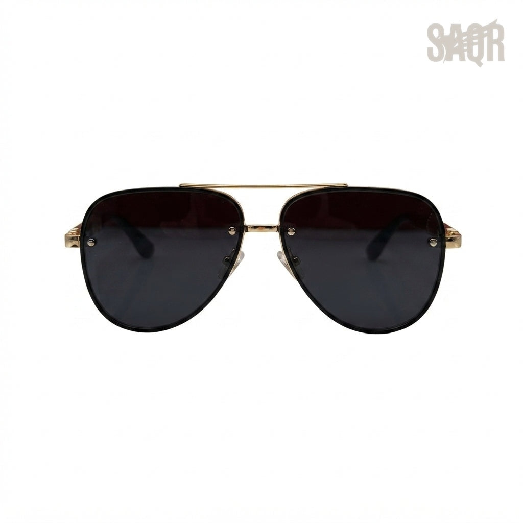 Cartier Sunglasses – Black & Gold-Tone - View 1
