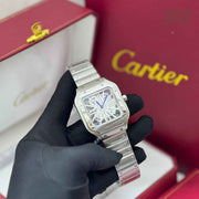 Cartier Watch | Santos de Skeleton Steel