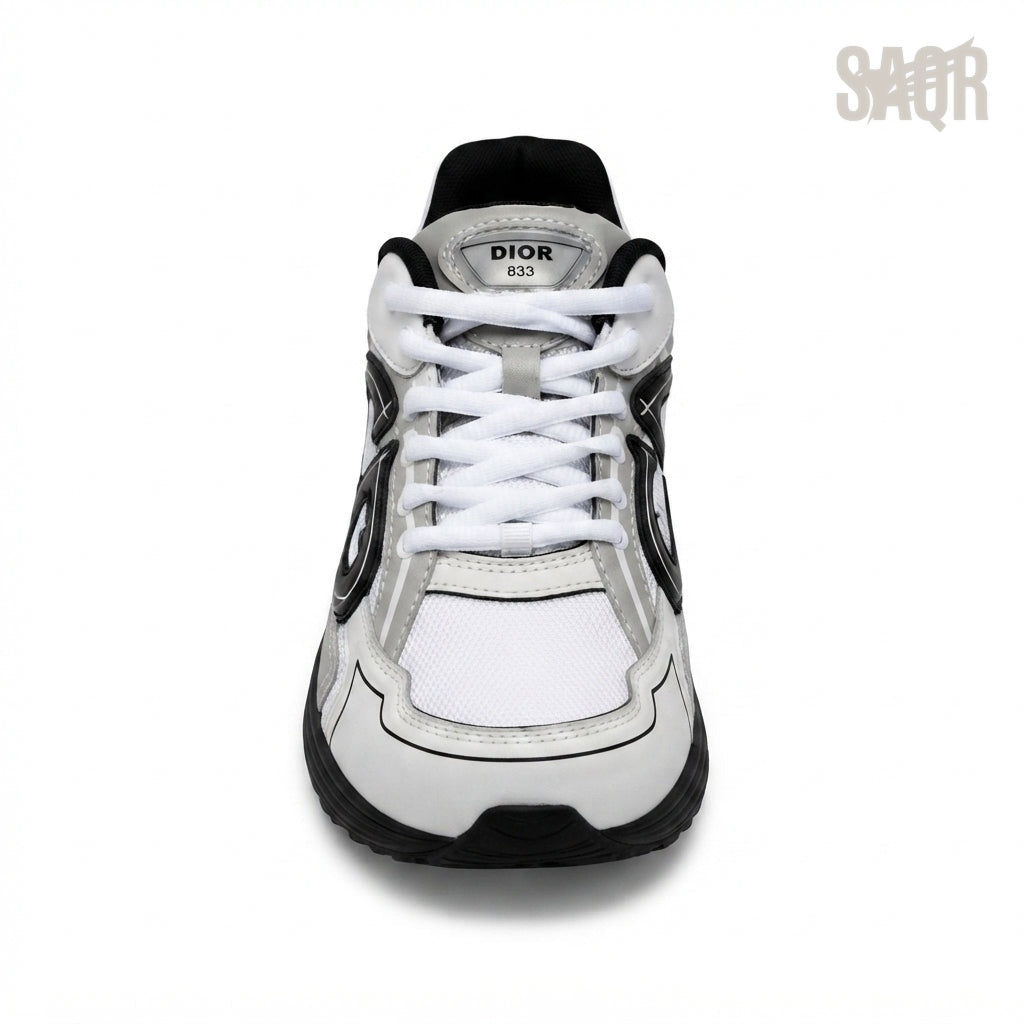Dior B30 Sneakers – White & Grey - View 2