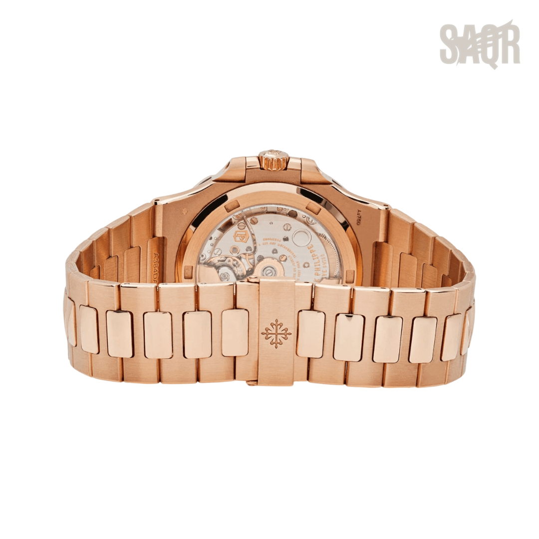 Patek Watch | Nautilus Rose Gold Brown