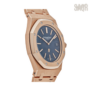 AP Watch | Royal Oak Ultra Thin Gold/Blue Dial