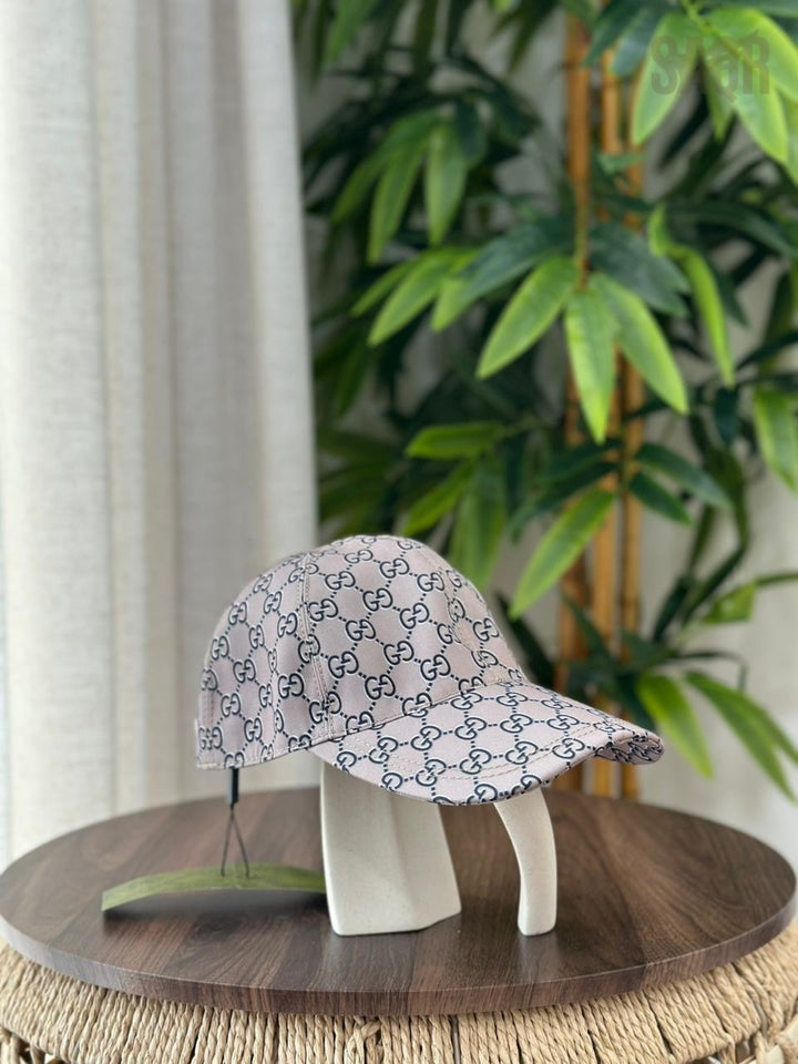 Gucci Jumbo GG Canvas Baseball Hat (Blue/Black)
