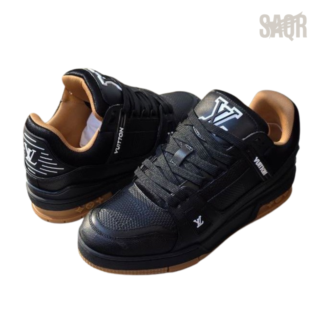 Louis Vuitton LV Trainer Sneakers – Black - View 4