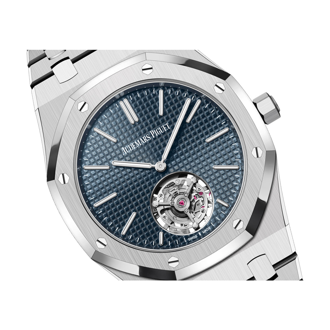 Audemars Piguet Watch | Royal Oak Extra-Thin Blue Dial