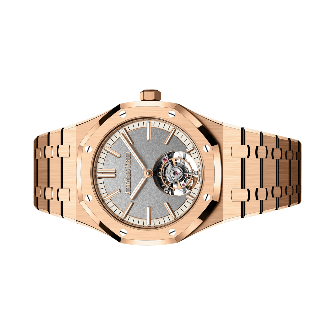 Audemars Piguet Watch | Royal Oak Rose Gold Gray Dial