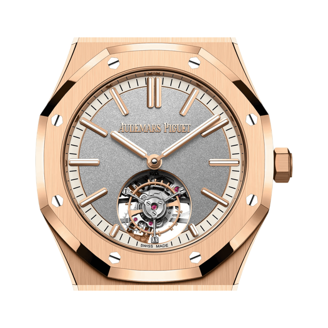 Audemars Piguet Watch | Royal Oak Rose Gold Gray Dial