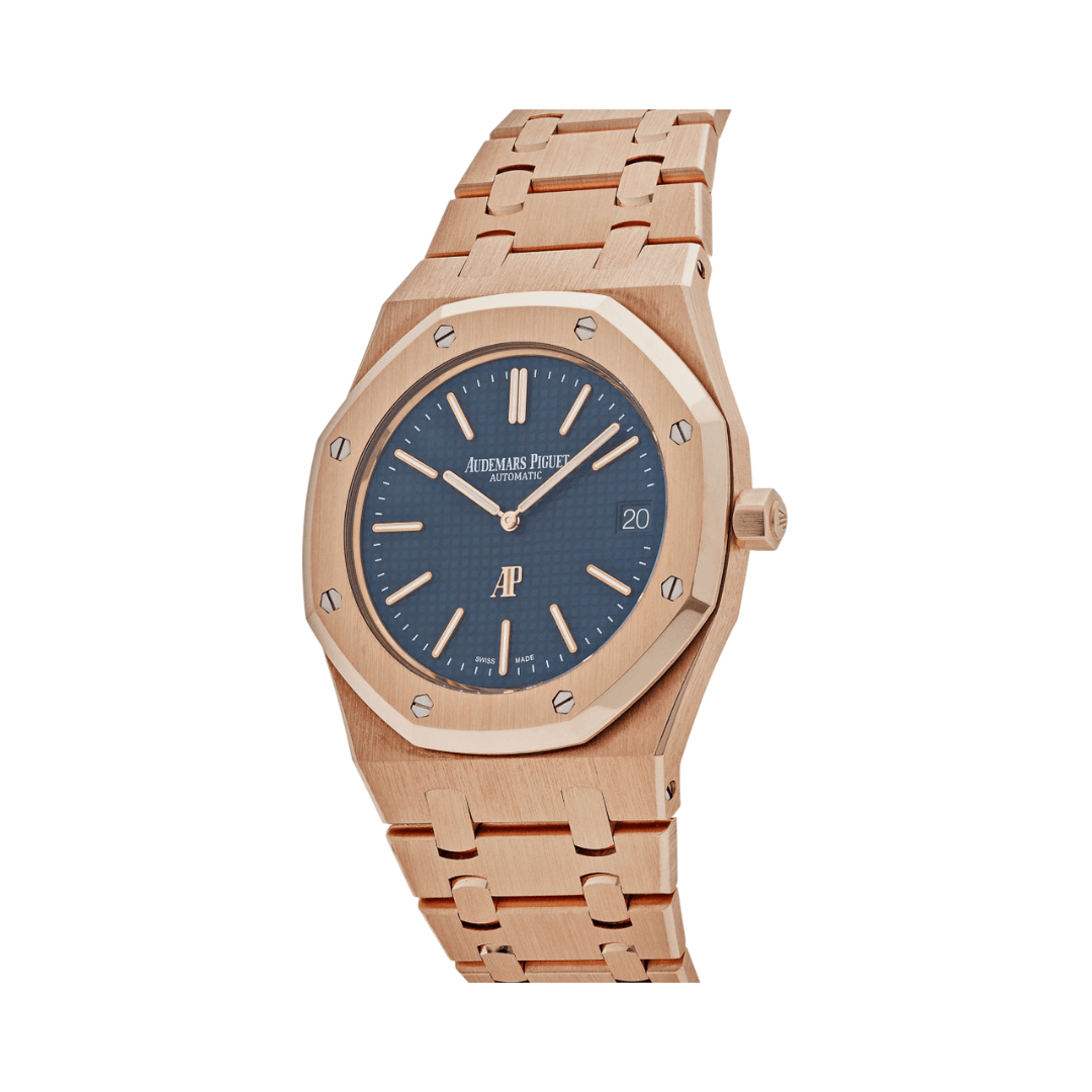 Audemars Piguet | Royal Oak Rose Gold Blue Dial