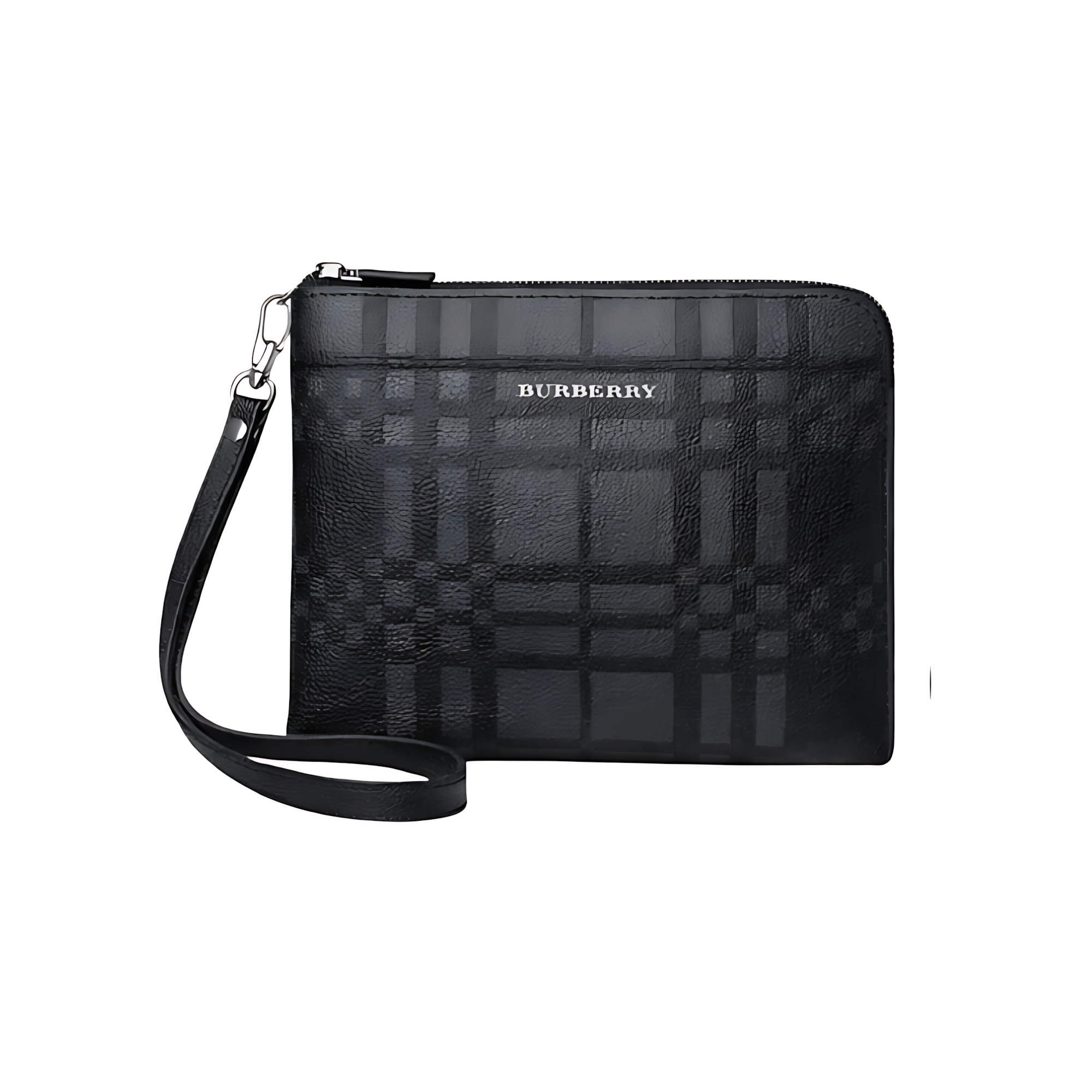 Burberry Pouch | Checkered Leather