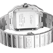 Cartier Watch | Santos de Cartier Steel Black Dial