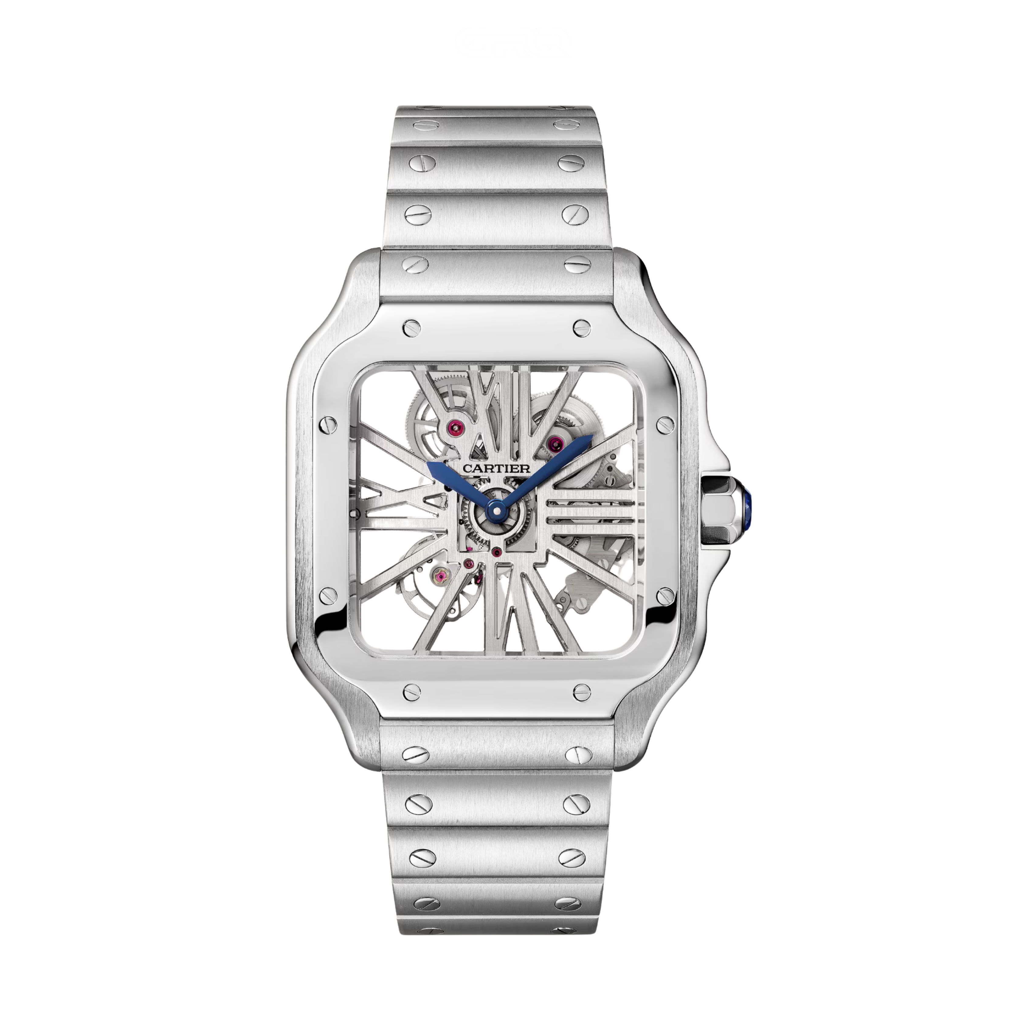 Cartier Watch | Santos de Cartier Skeleton Steel