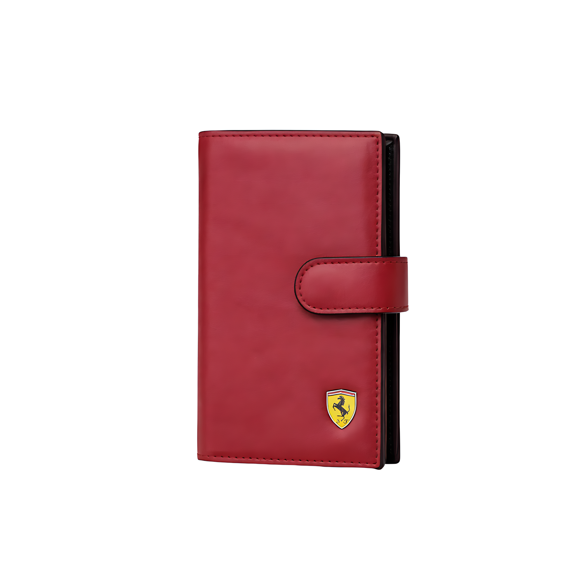 Ferrari Wallet | Red Leather Horse
