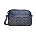 Goyard Bag | Crossbody Navy Blue Canvas
