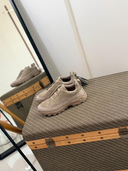 Zegna TerraFlex Smooth Leather Slip-On Sneakers – Espresso Brown Edition