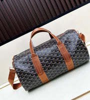 Goyard Boeing 45 Duffel Bag (Black/Tan)