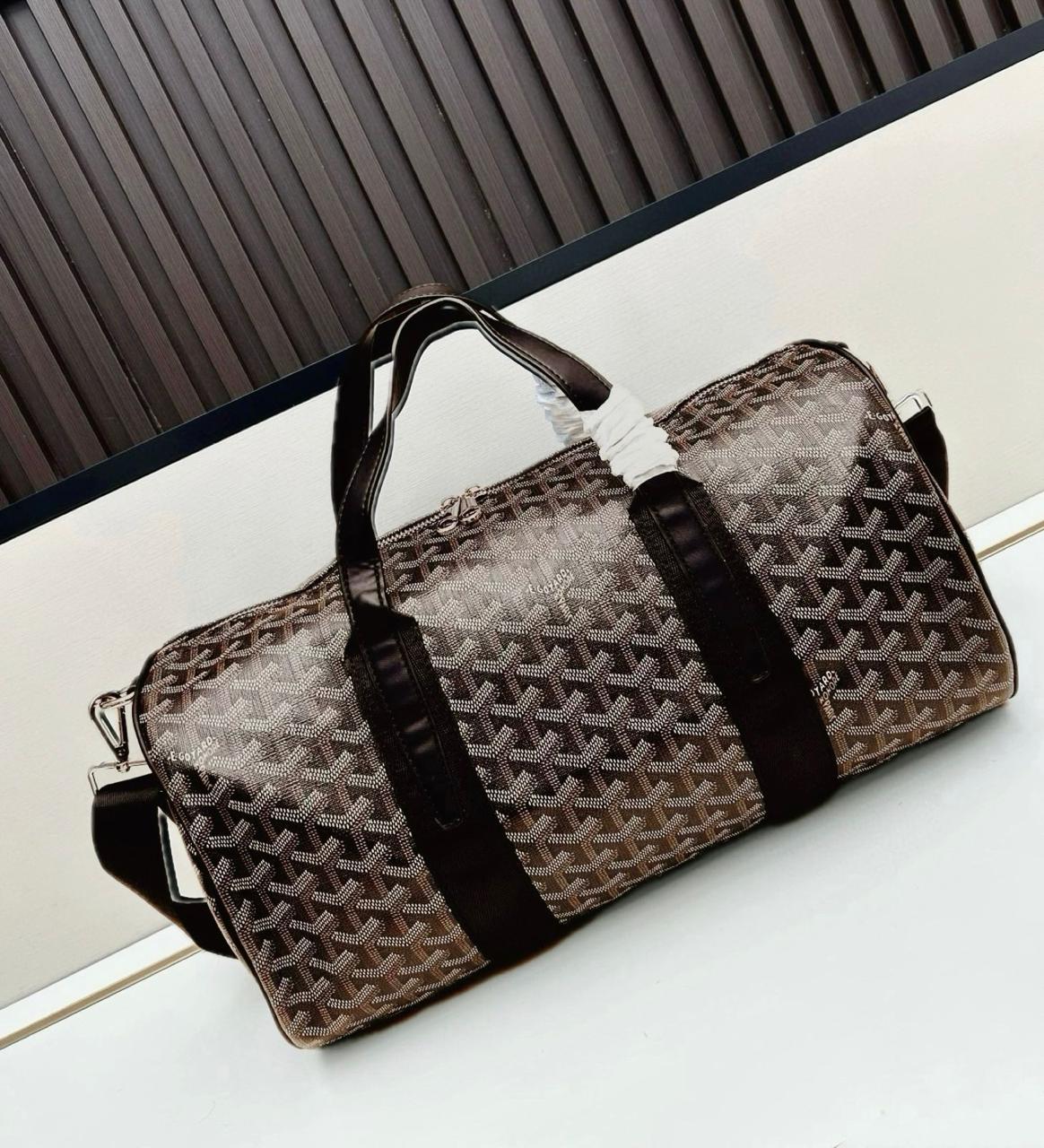 Goyard Boeing 45 Duffel Bag (Yellow)