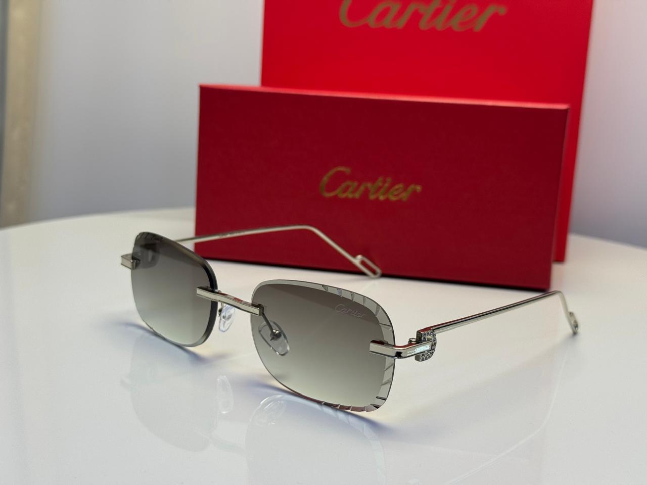 Panthère de Cartier Sunglasses (Gold Finish)