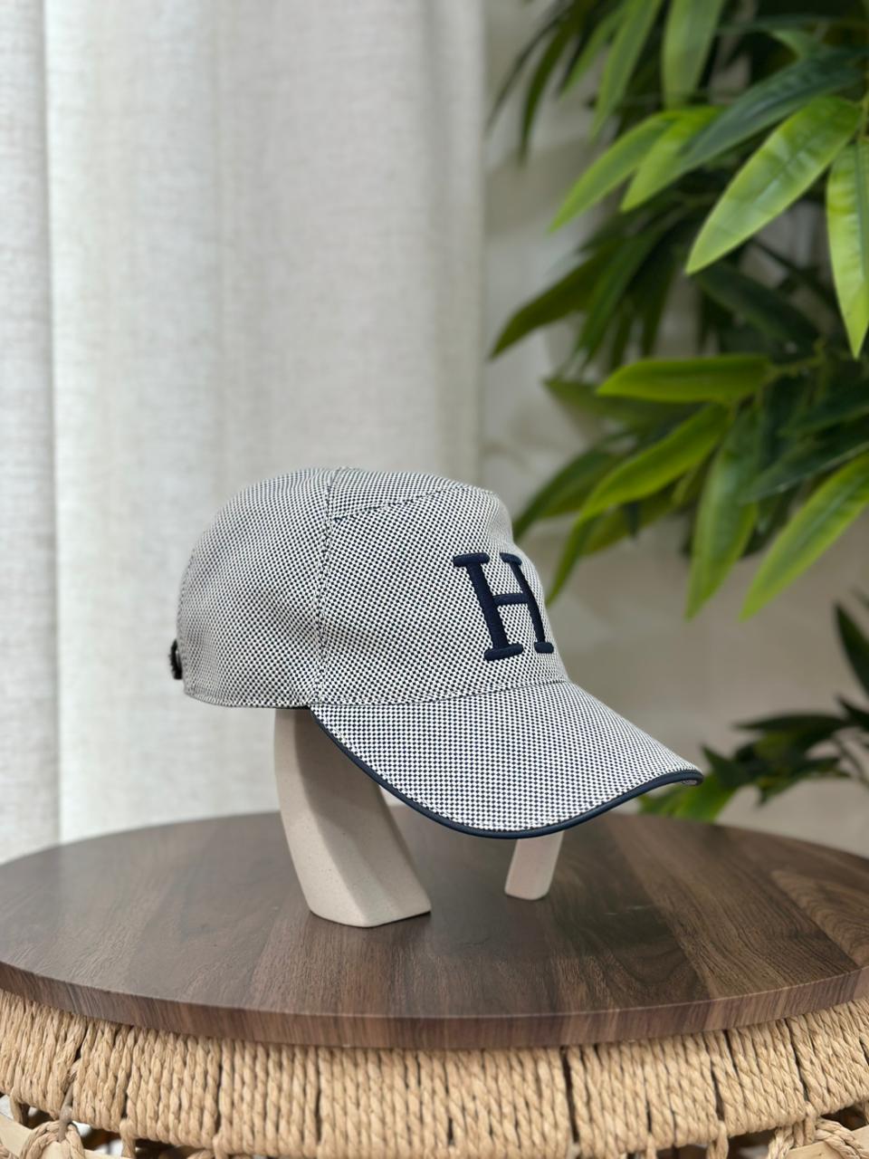 Hermès Nevada Calèche Cap (Black/Orange)
