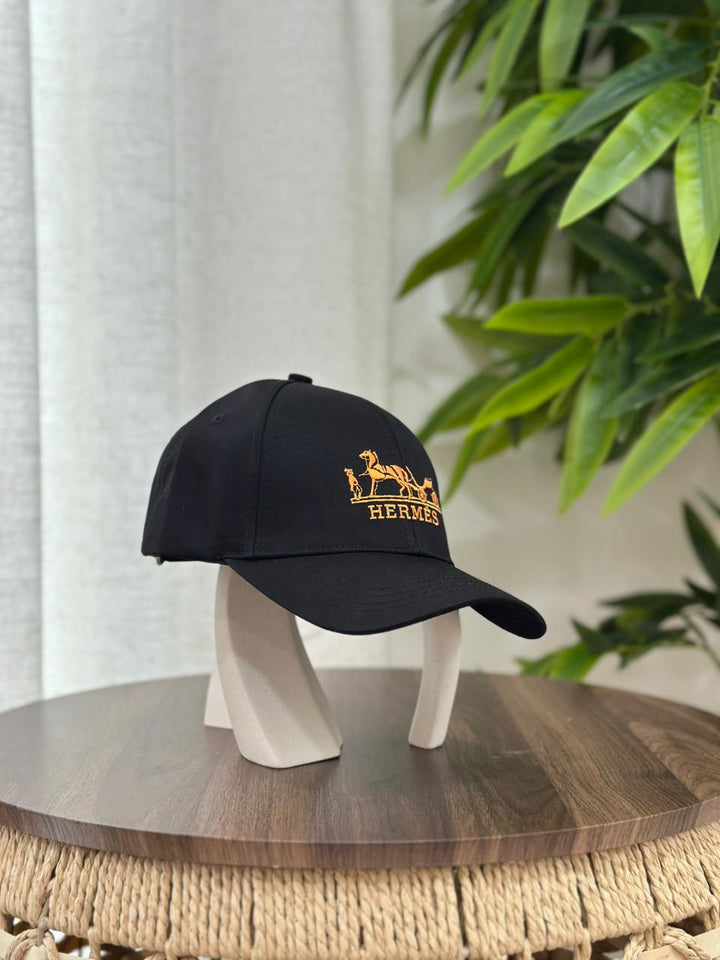 Hermès Nevada Calèche Cap (Orange)
