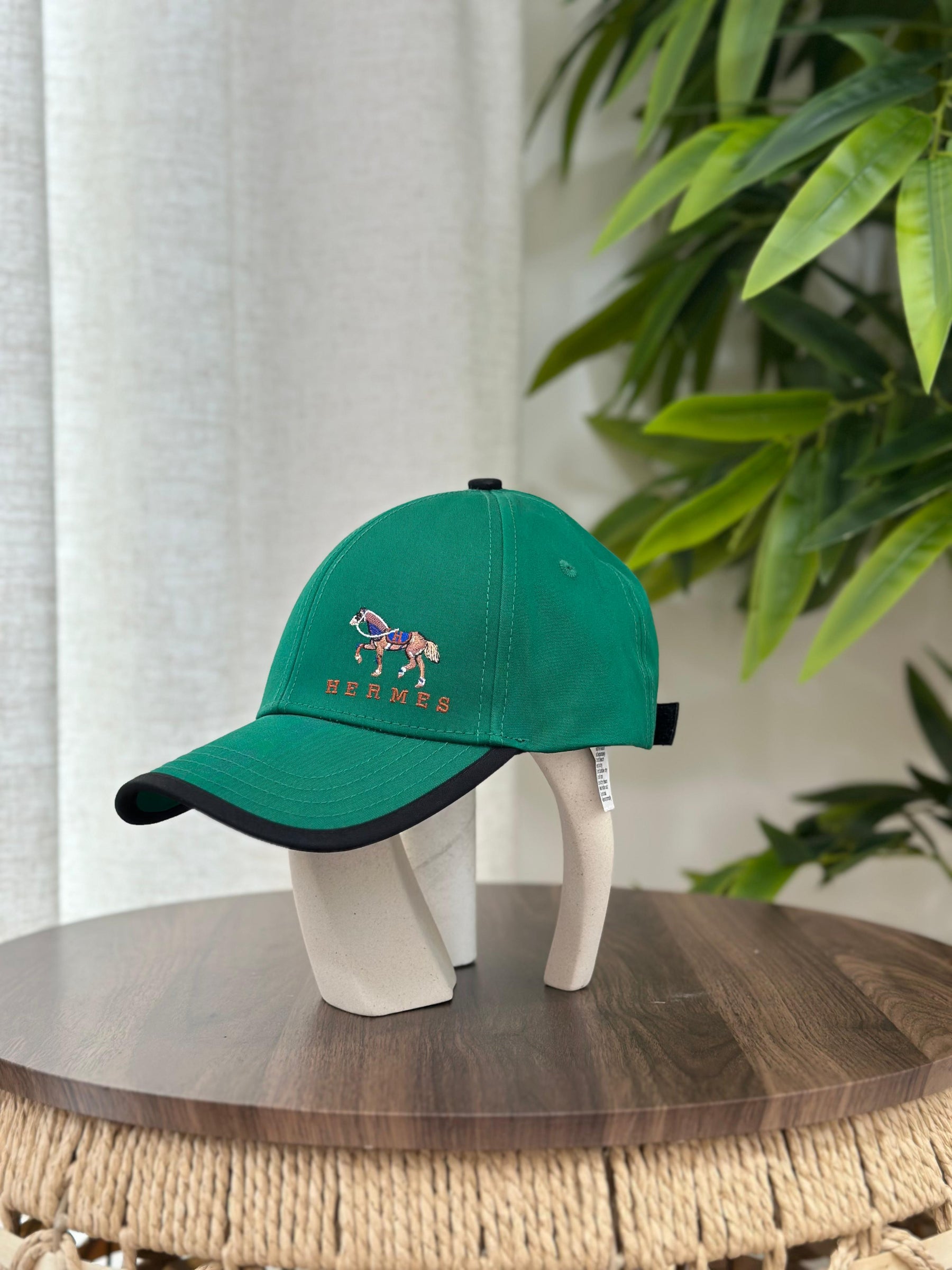 Hermès Nevada Baseball Cap (Orange/White)