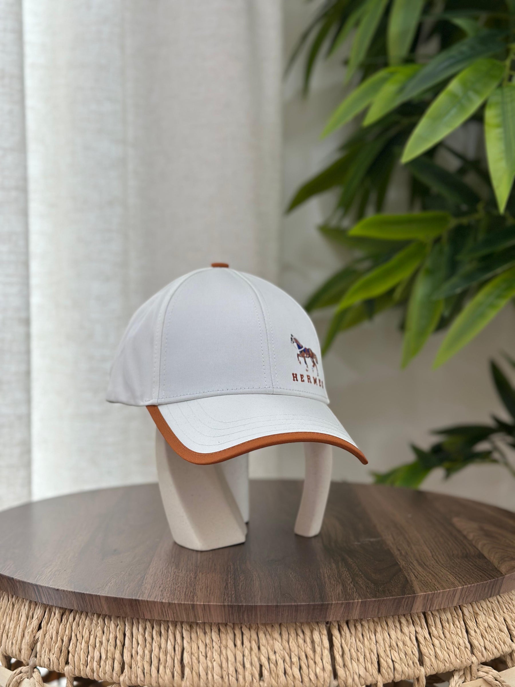 Hermès Deauville Baseball Cap (Orange)