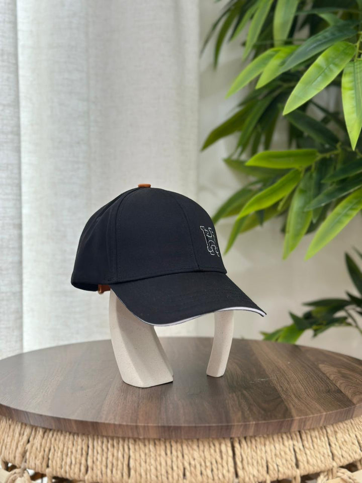 Hermès Nevada "H" Cap (Burnt Orange/White)