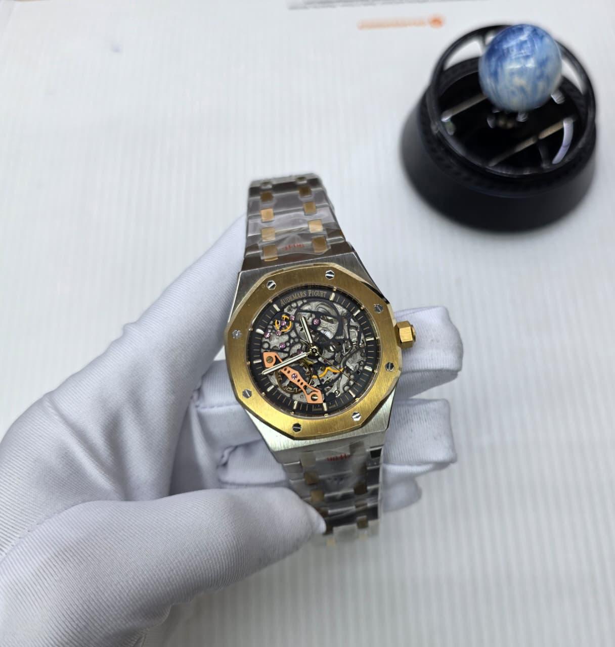 Audemars Piguet Royal Oak Double Balance Wheel Openworked (Black/Rose Gold)