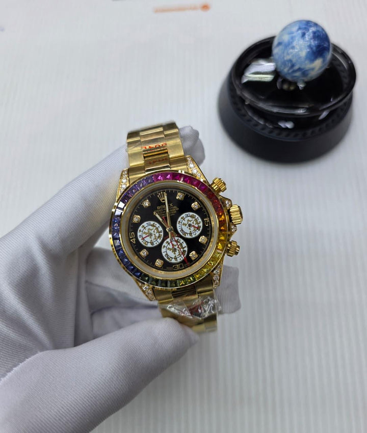 Rolex Cosmograph Daytona "Rainbow" (Everose Gold / Black Dial)