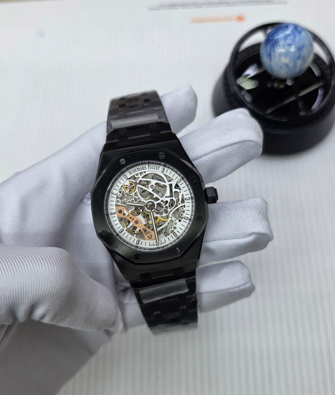 Audemars Piguet Royal Oak Double Balance Wheel Openworked (Black/Rose Gold)