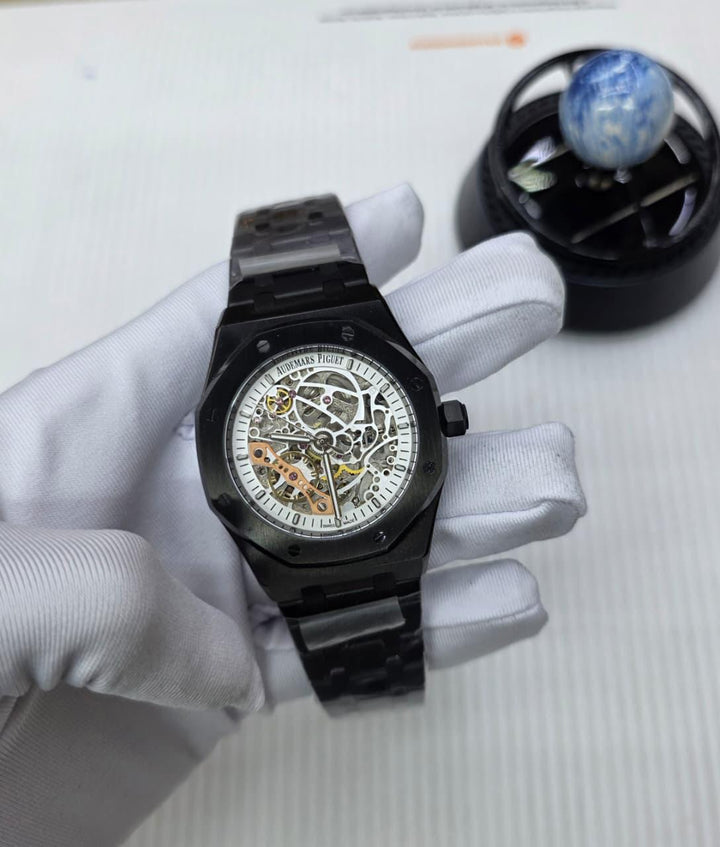 Audemars Piguet Royal Oak Double Balance Wheel Openworked (Black/Rose Gold)