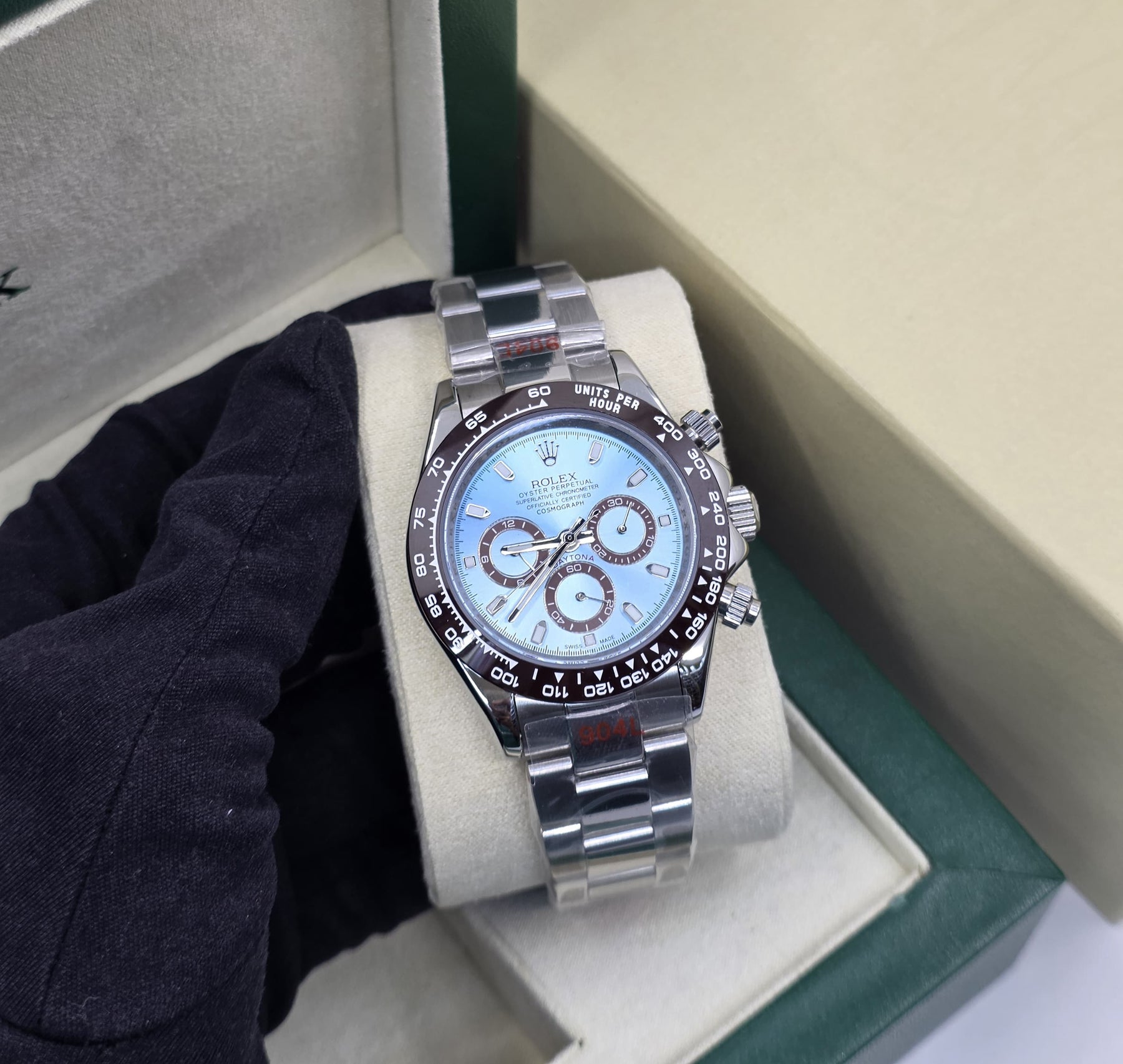 Rolex Cosmograph Daytona (White Gold / Meteorite Dial / Oysterflex)