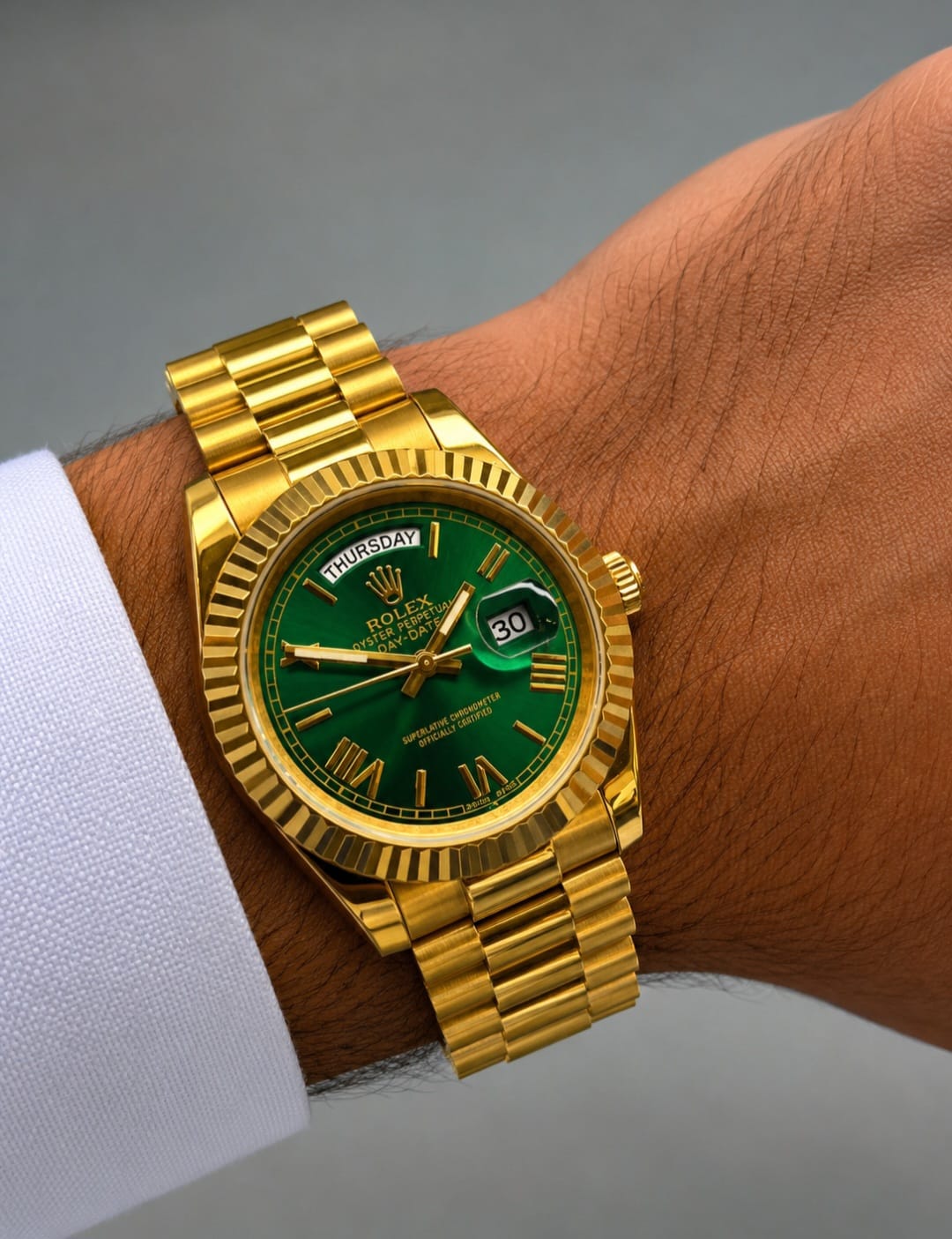 Rolex Day-Date 40 (Rose Gold / Everose Dial)