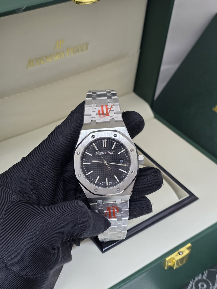 Audemars Piguet Royal Oak Selfwinding (Two-Tone / Pink Gold & Black Dial)
