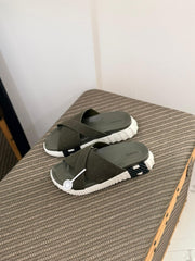 Hermès Electro Sandal (Blanc / Noir)