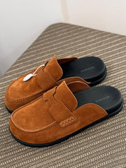 Hermès Electro Sandal (Kaki / Blanc)