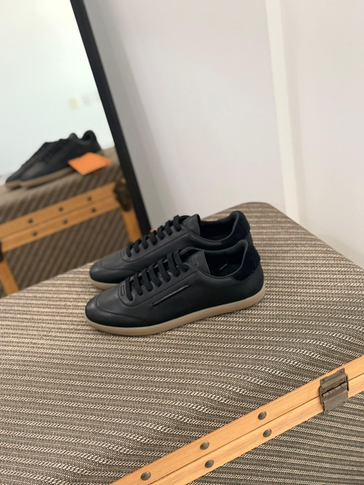 Zegna x norda 001 Sneaker (Black / Vicuna)