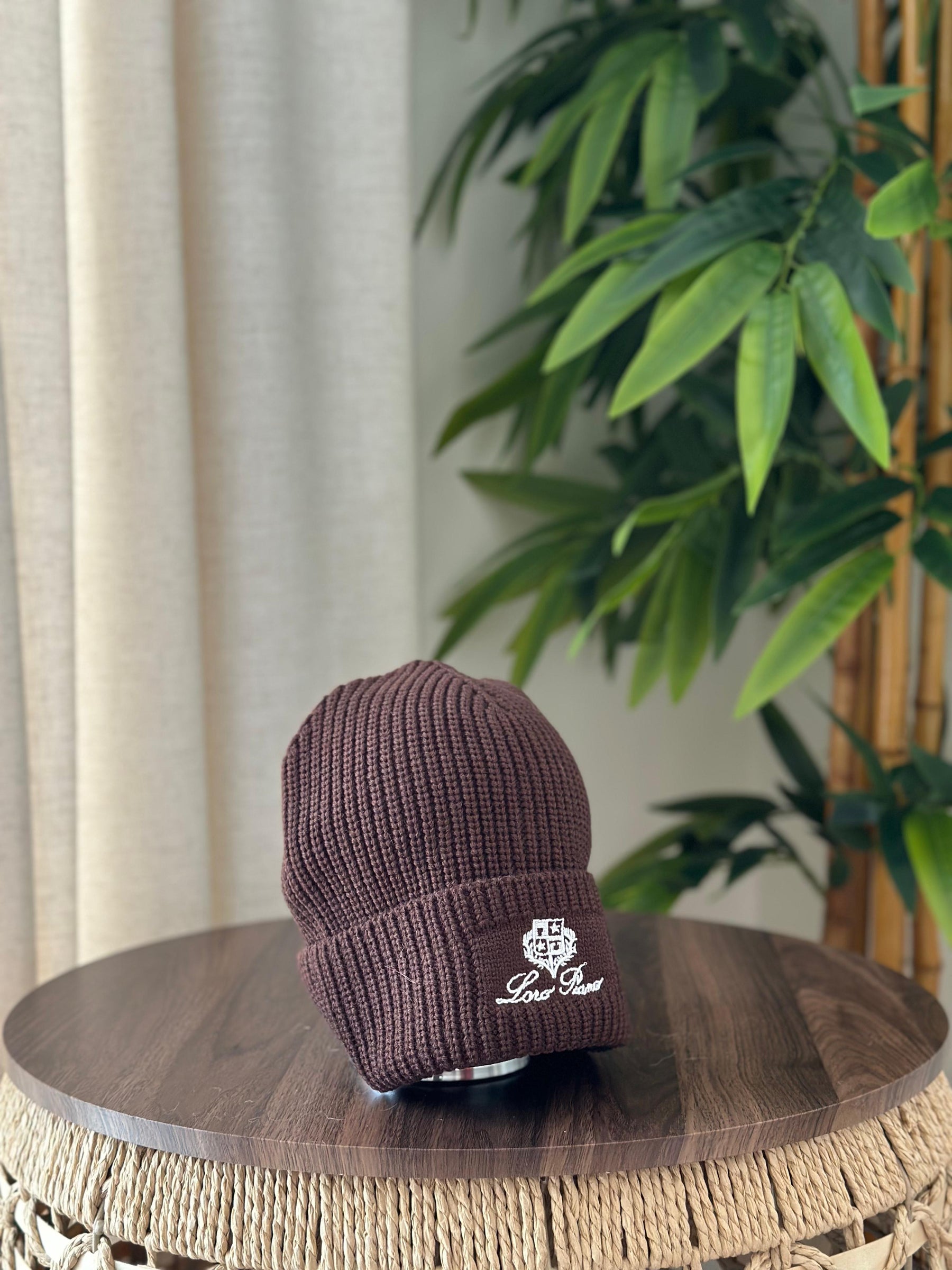 Loro Piana Seersucker Baseball Cap (Pink/White Stripe)