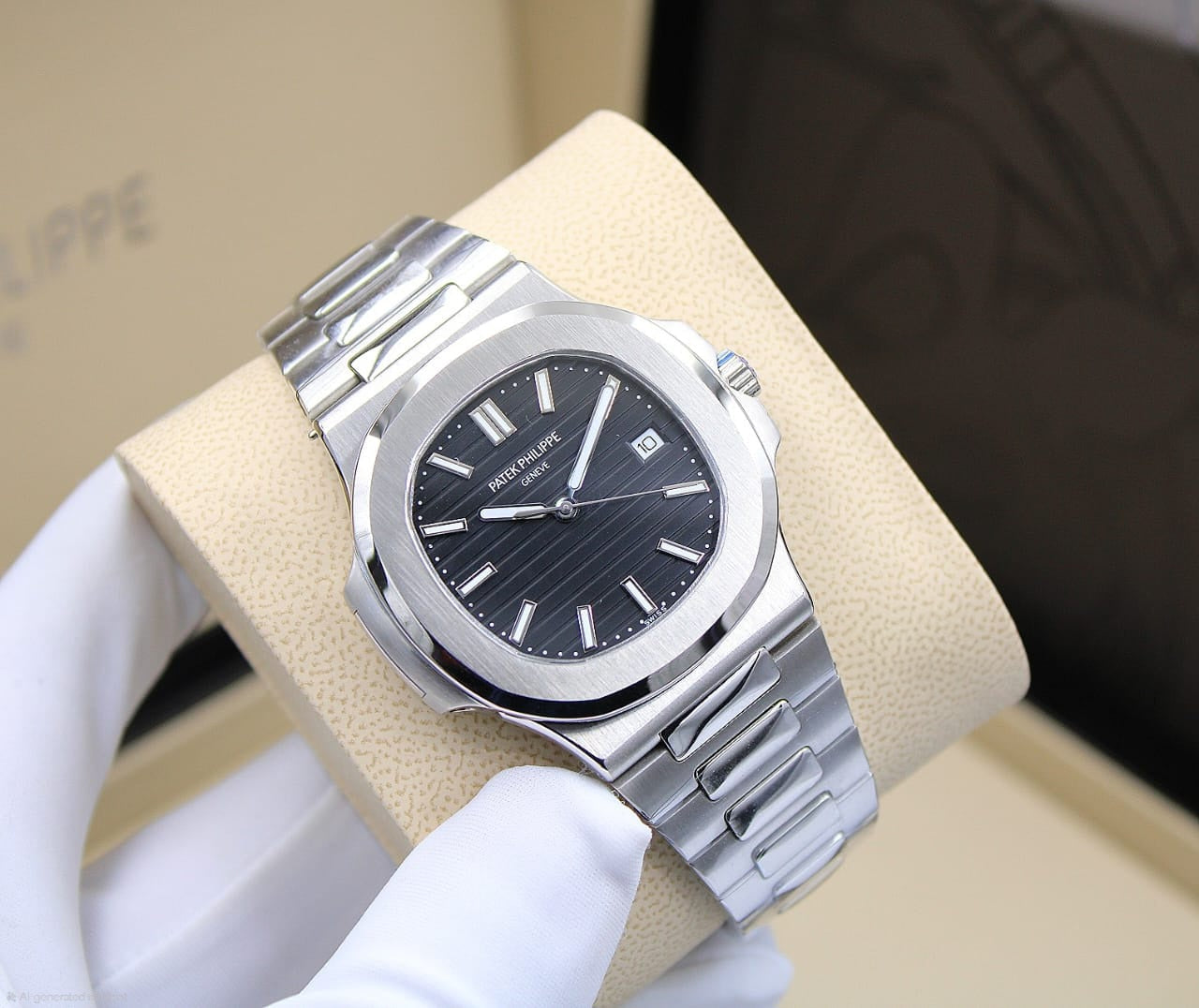 Patek Philippe Grand Complications Tourbillon Guilloché Dial (Blue Dial / Blue Strap)