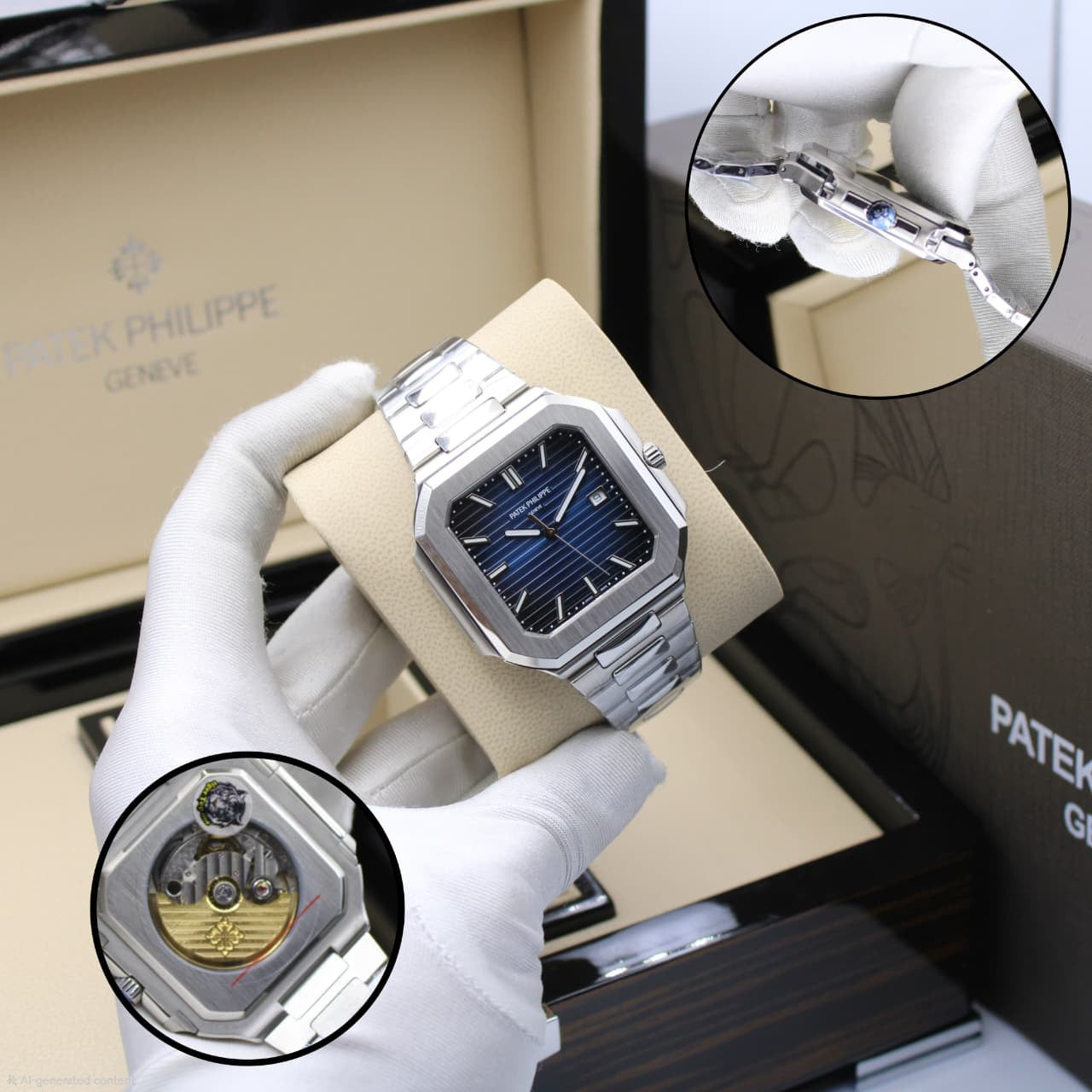 Patek Philippe Cubitus 5821/1A (Black Dial)