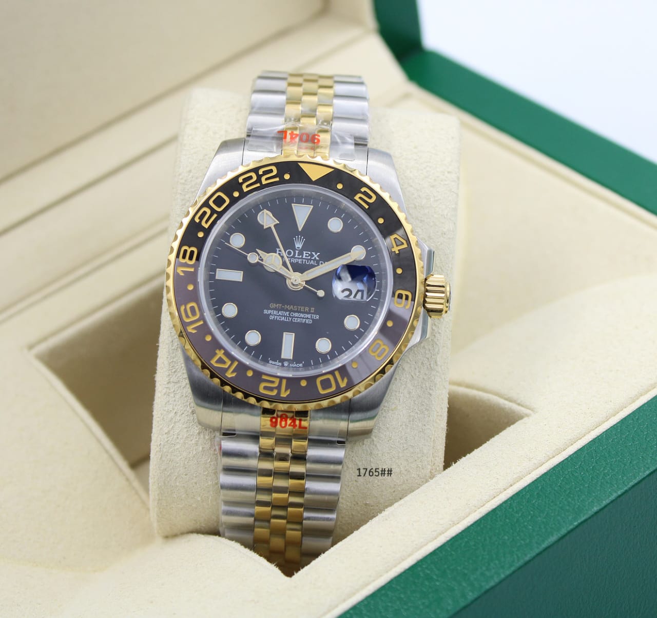 Rolex Submariner Date "Starbucks" / "Kermit" (Black Dial / Green Bezel)