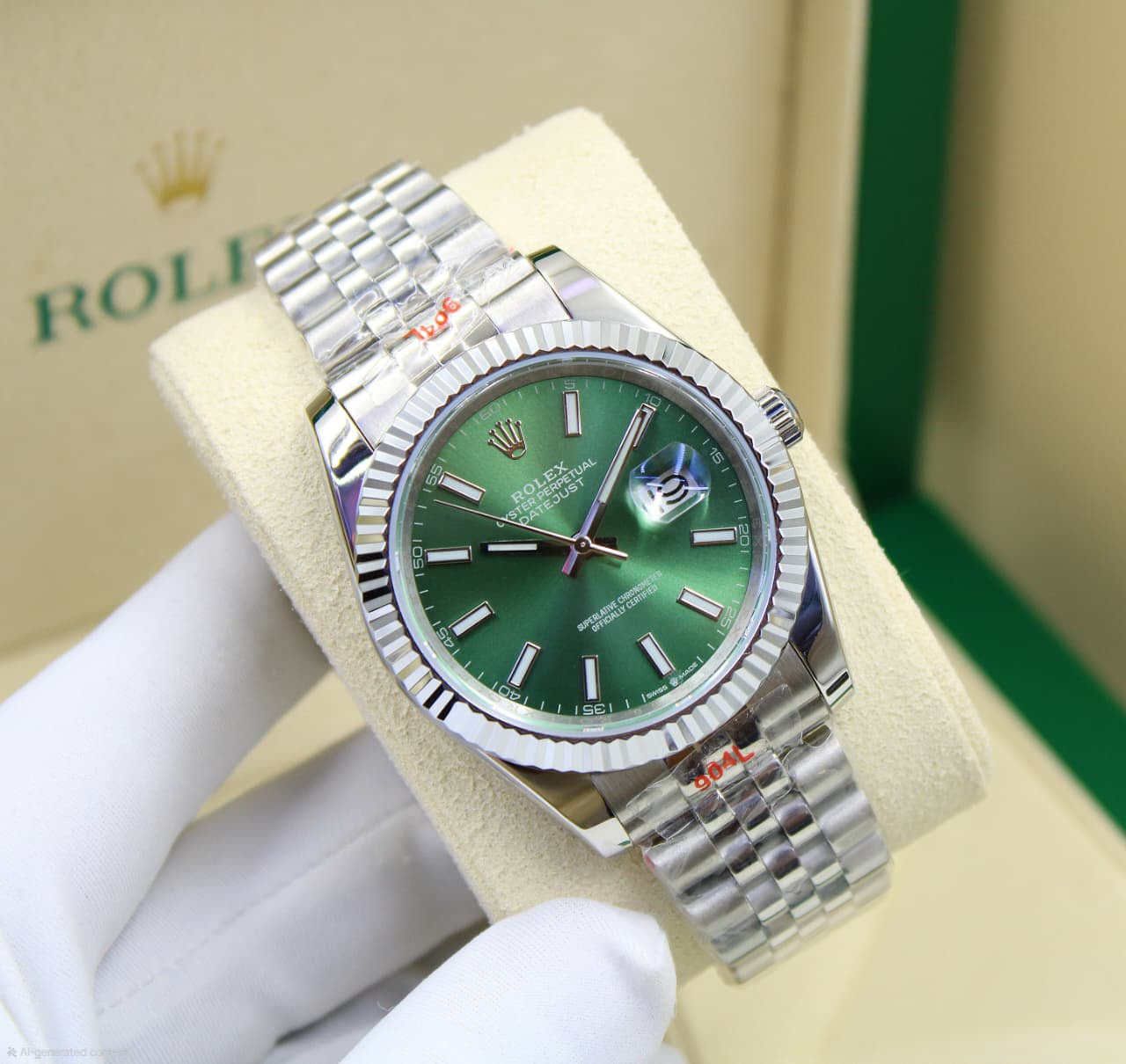 Rolex Datejust 36 (White Mother-of-Pearl Diamond Dial, Two-Tone Oystersteel and Yellow Gold)