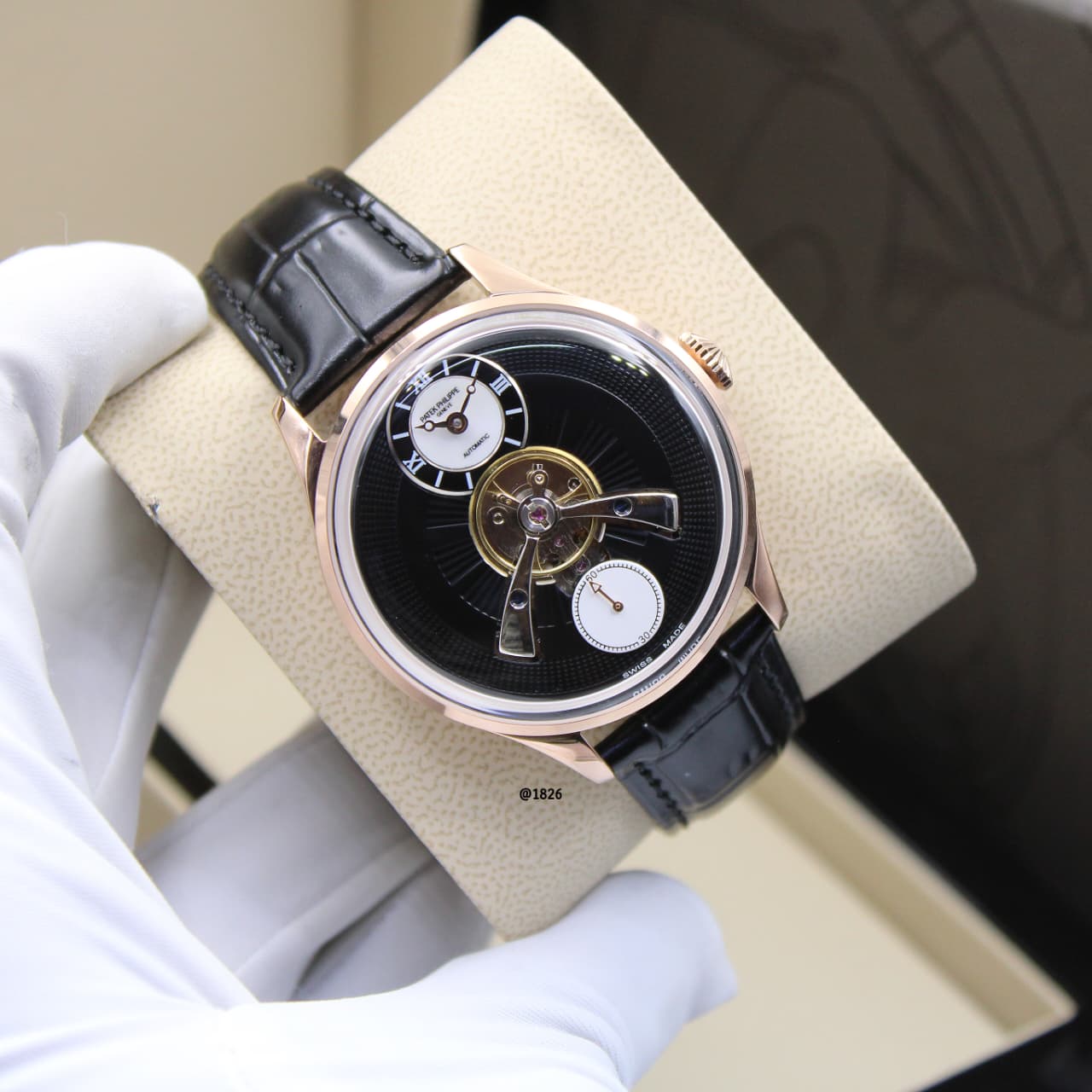 Patek Philippe Grand Complications Tourbillon (Green Sunburst Dial)
