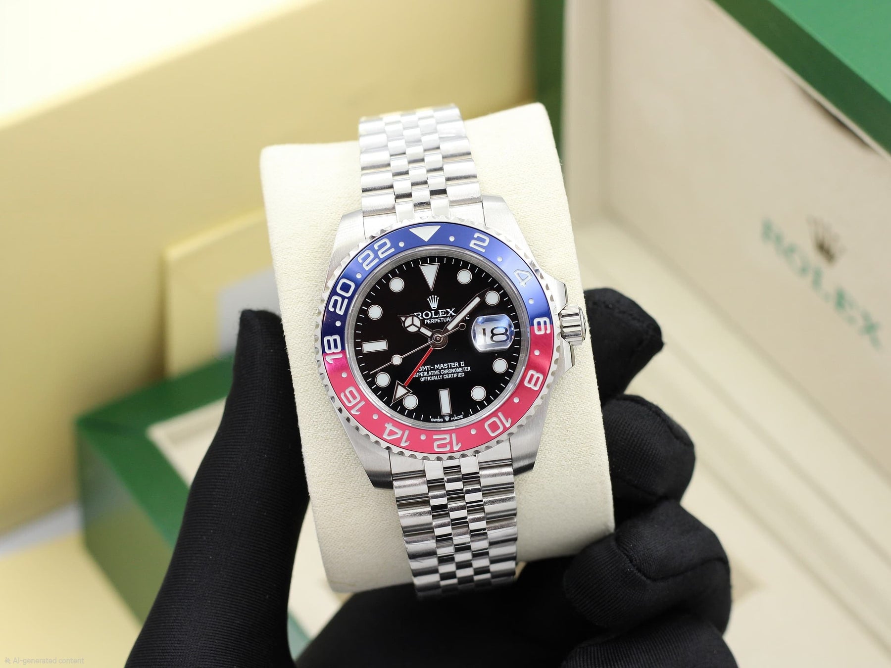 Rolex GMT-Master II "Guinness" / "Zombie" (Two-Tone Yellow Gold & Steel)