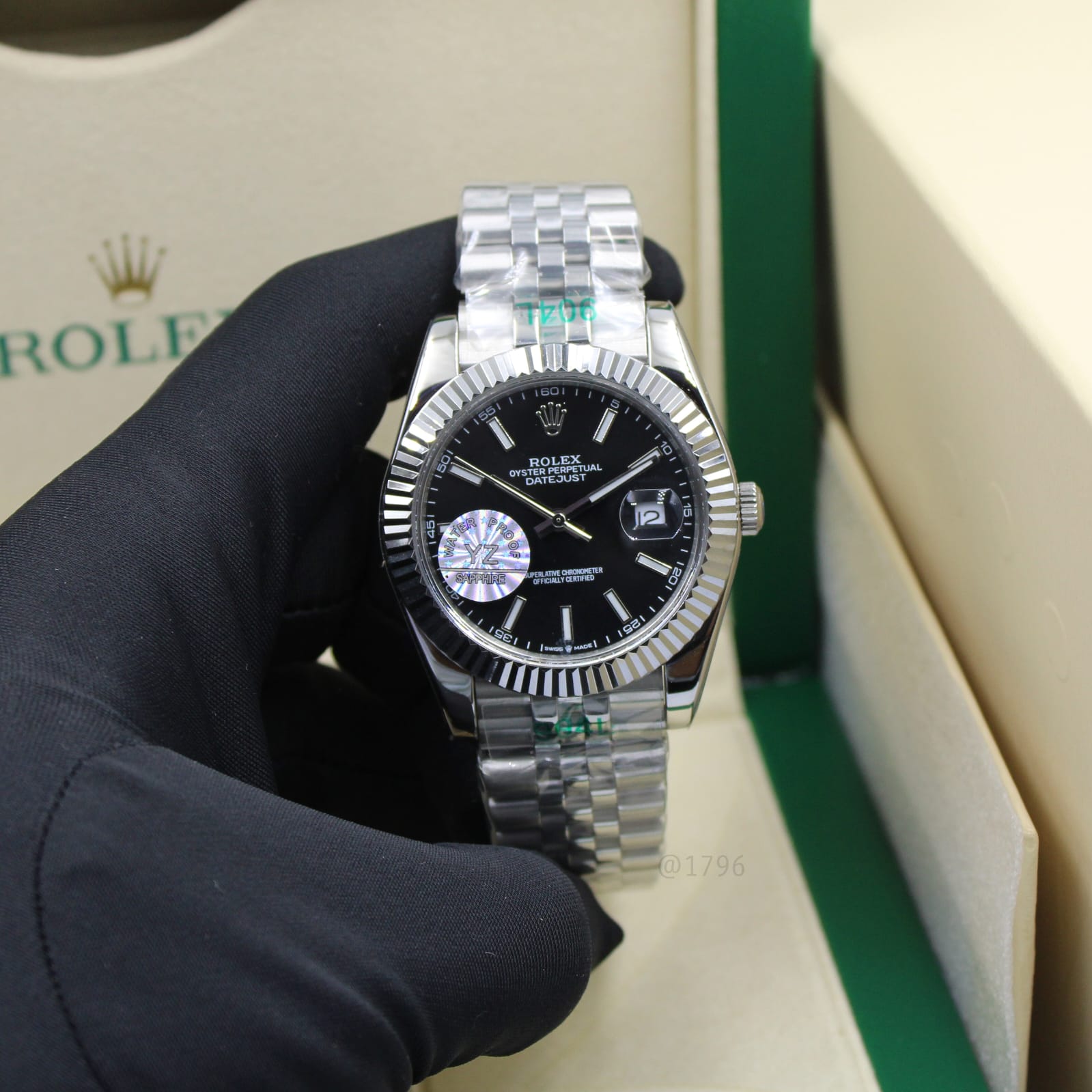 Rolex Cosmograph Daytona (Ice Blue Dial with Chestnut Brown Rings, Platinum)