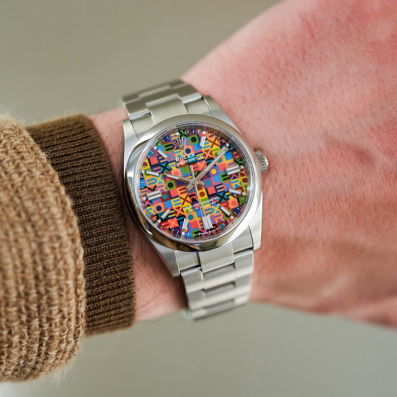 Rolex Cosmograph Daytona (Sundust Dial with Black Subdials, 18kt Everose Gold)