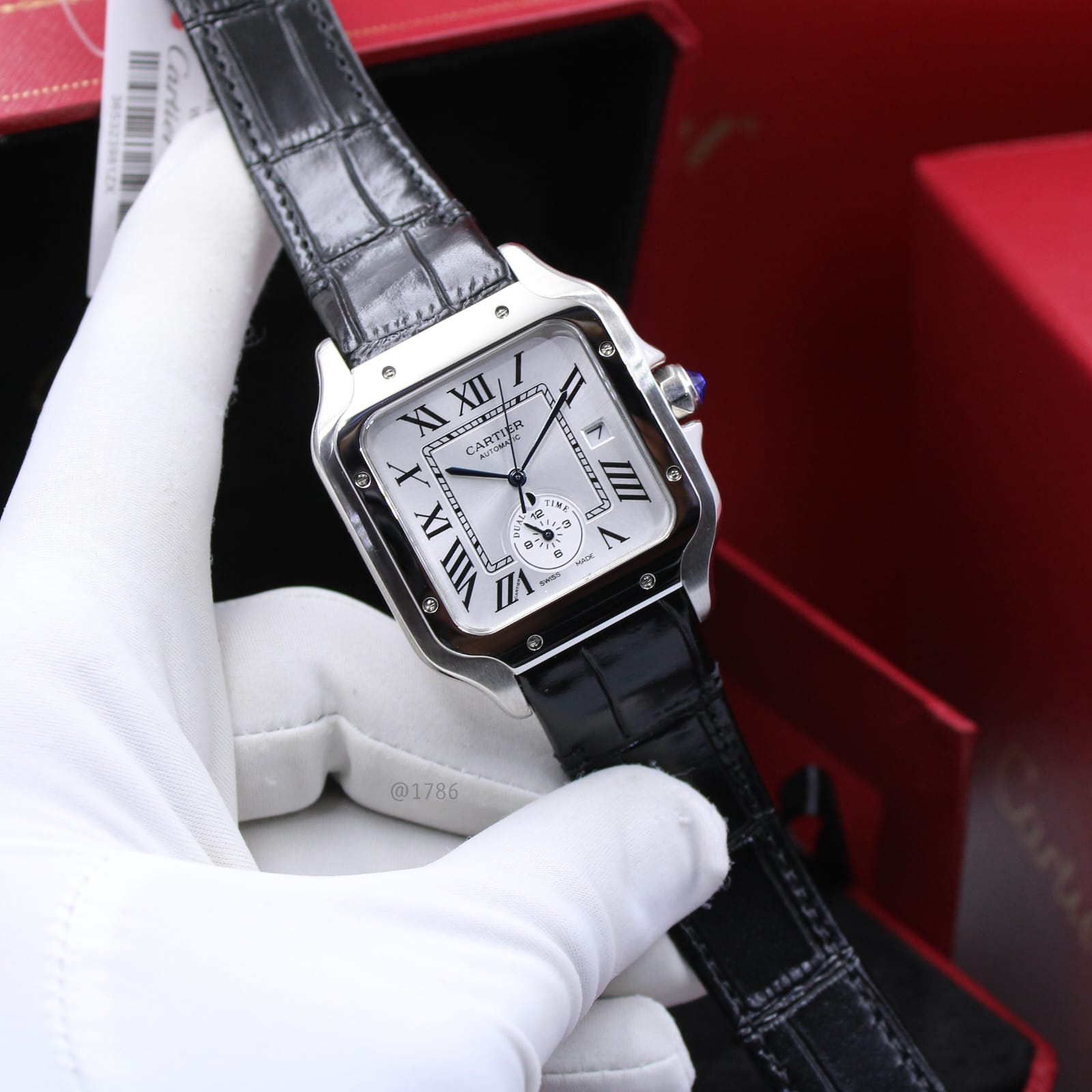 Cartier Santos de Cartier Large Model (Blue Dial)