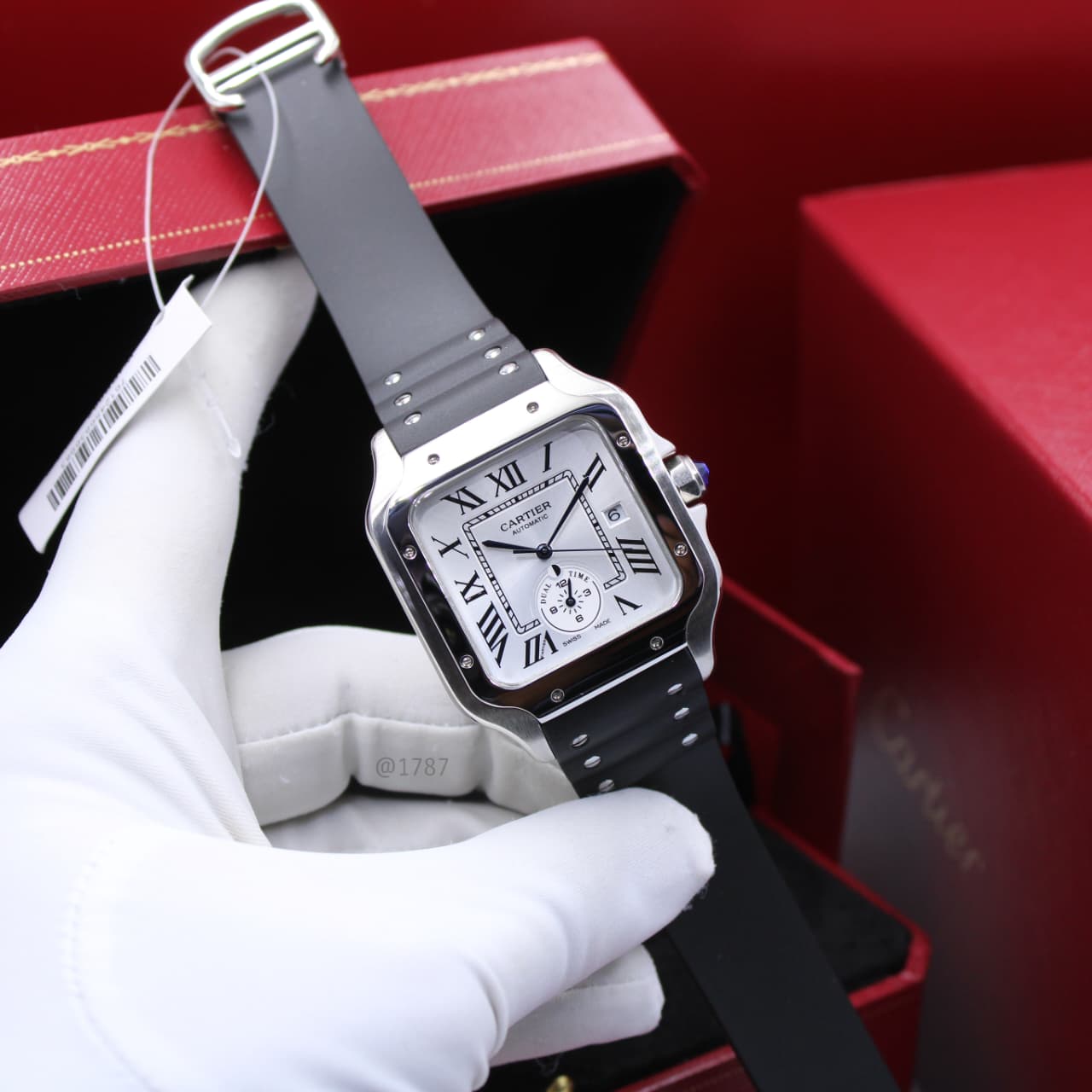 Cartier Santos de Cartier Large Model (Brown Dial)