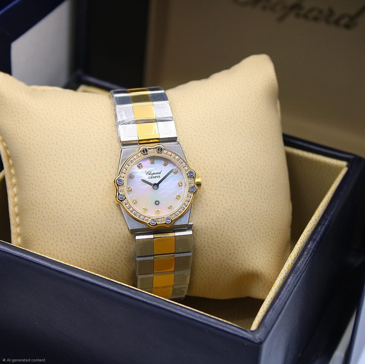 Omega Constellation Quartz 24mm (Pink Dial with Diamond Bezel)